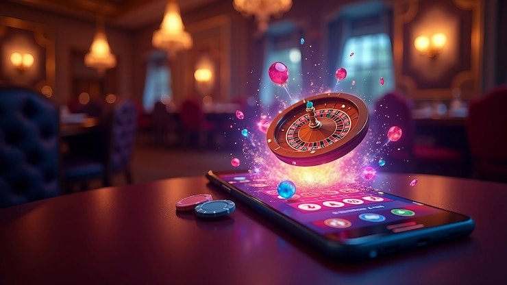 Pengguna membaca ketentuan voucher digital